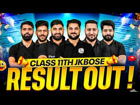 JKBOSE Class 11th Result OUT 🔥 | LIVE Result Discussion | JKBOSE Wallah