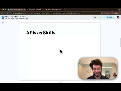 APIs as Skills via MCP