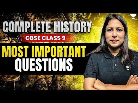 Complete History Most Important Questions | CBSE Class 9 | Radhika Ma'am
