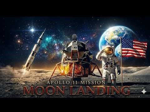 The Day Humans First Walked on the Moon | Moon Landing Explained | Apollo 11 Full Story (1969)