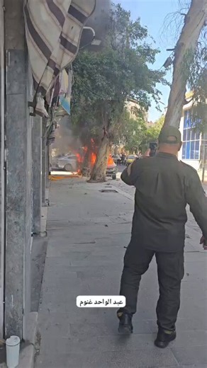 Explosions in Damascus as Macron visits ISIS leader Al Jolani.