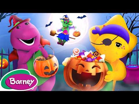 👻 Halloween Costume Party | Spooky Season Is Here | Barney The Dinosaur | Scholastic Kids