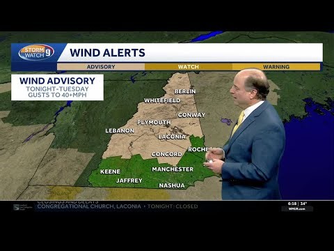Video: Strong winds, frigid air ahead