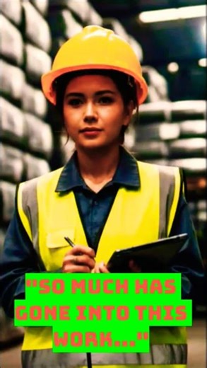 "So much has gone into this work..."