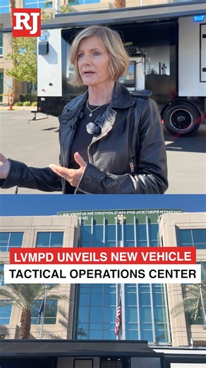 Las Vegas Police tactical vehicle