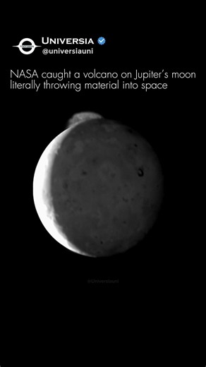A Volcano on This Moon Is Erupting Into Space