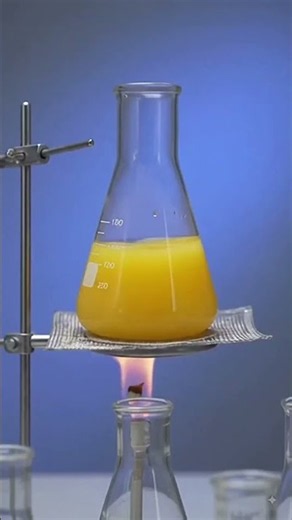 Golden Rain Chemistry Experiment Explained! 🔥 Double Displacement & Precipitation