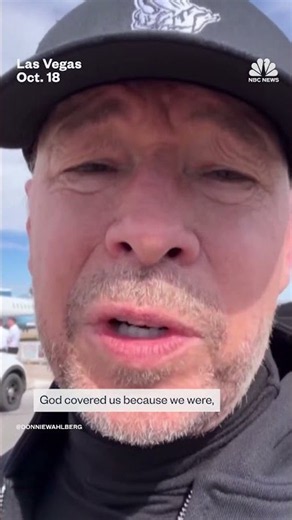 Donnie Wahlberg credits pilots after jet skids off runway