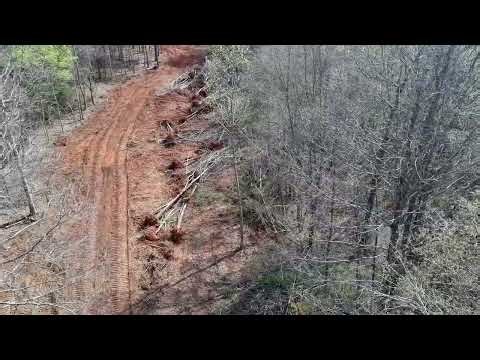 More footage of range clearing today in Stephens County, Georgia