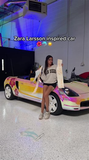 Zara Larsson's Car Gems: A DIY Auto Style Transformation 💎