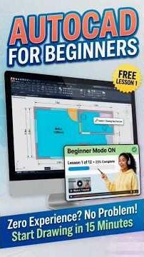 AutoCAD Basic Tutorial for Beginners | Complete Step by Step Guide#AutoCAD#AutoCADTutorial#CivilEng