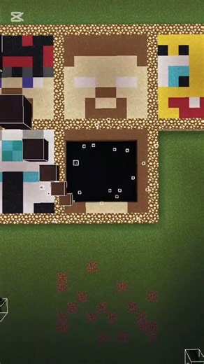 Satisfying Minecraft sand art (Kiply) #shorts #minecraft