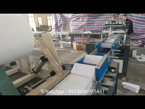 Advanced 6Line Box Drawing Facial Tissue Making Paper Machine with PLC Control & Pneumatic Loading