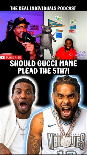 Should #GucciMane plead the 5th on #PoohShiesty ⁉️🤔💭🐁🪤