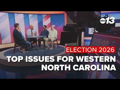 Election 2026: Key races and issues facing western North Carolina voters