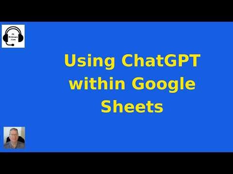ChatGPT Add-on for Google Sheets Tutorial