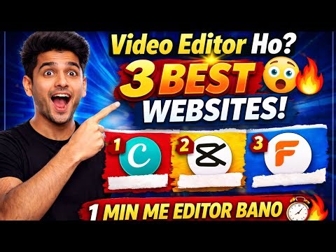 Top 3 FREE Video Editing Websites for Beginners (2026) | DTX Edits |