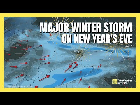 Snow to Impact New Year's Eve Travel | #forecast