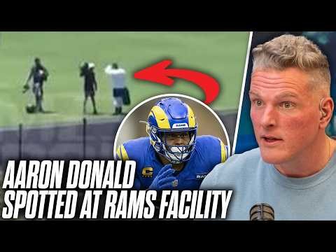 Aaron Donald Spotted At Rams Facility, Comeback Starting To Seem Real?!