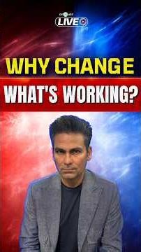 If it's working, why change? #ENGvIND