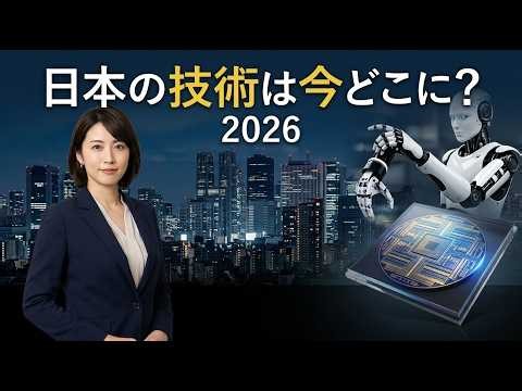 2026年 日本の技術力は世界のどこにいるのか AI ロボット 半導体 宇宙の現在地