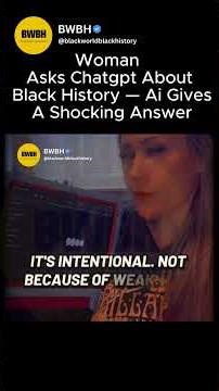 Black History: AI Voice Clone Explains the Hidden Truth of Inequality'' #blackhistory #america