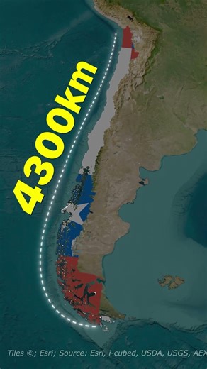 How Long Chile Really Is?