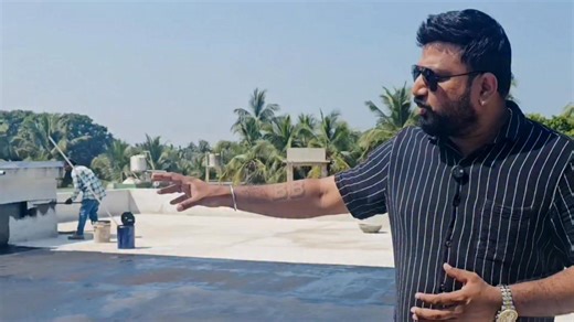 Dr.BINOY BALAKRISHNAN on Instagram: "Part Two Video. Kindly check the link for Part One Video APP Polyester Membrane Waterproofing Completed View, APP Polyester Membrane is a high-performance, bitumen-based waterproofing material reinforced with a polyester mat, modified with Atactic Polypropylene (APP) for enhanced thermal properties, durability, and flexibility, making it ideal for roofs, basements, and bridges, often applied with torch-on methods for robust, long-lasting waterproofing against