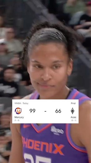 PHOENIX MERCURY DEFEAT THE LAS VEGAS ACES 99-66 😳👀