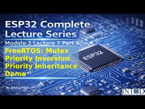 FreeRTOS Mutex Explained | Priority Inversion & Inheritance Demo (M2L7P6)