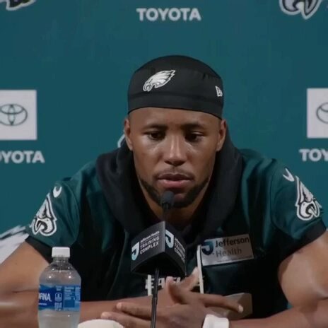 #Eagles RB Saquon Barkley says the new offense under OC Sean Mannion features more under-center and outside-zone concepts, and that he’s been watching Todd Gurley film and talking with Gurley to learn from his star years with Sean McVay.