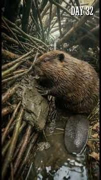 🦫 The BEAVER Takes 3 MONTHS to Build What LASTS 40 YEARS | Hydroelectric Dam IMPOSSIBLE