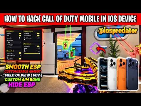 Call of Duty Mobile iOS Hack | CODM iPhone iPad Hack Mod Menu | Global & Garena CODM Mod Menu Hack