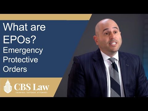 Los Angeles Assault & Battery Attorney Explains Emergency Protective Orders | CBS Law