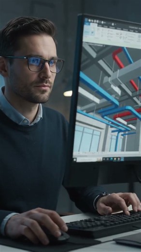 🏗️ Design Smarter. Build Better with Revit! 💻✨#Revit #AutodeskRevit #BIM