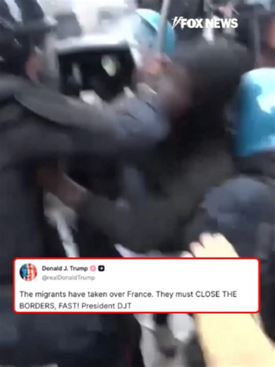 “The migrants have taken over France. They must CLOSE THE BORDERS, FAST!” President Trump delivers a warning as France grapples with widespread unrest, with more than 2,400 people reportedly arrested following protests, clashes with police, looting and damage to businesses and public buildings. President Emmanuel Macron acknowledges failures in anticipating the violence but rejects his interior minister's offer to resign. What began with student concerns over school conditions has grown into a b