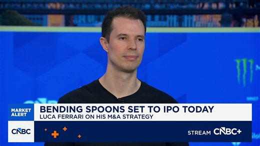 Watch CNBC's full interview with Bending Spoons CEO Luca Ferrari
