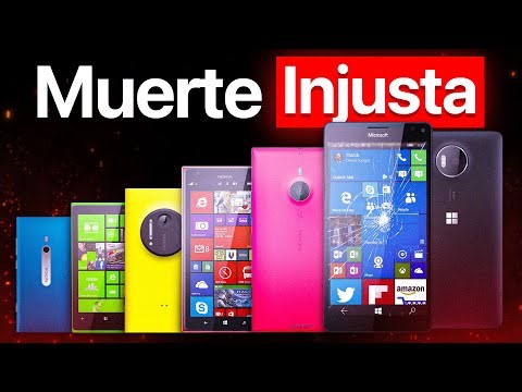 Los celulares LUMIA eran MUY POTENTES Pero NADIE LOS QUISO