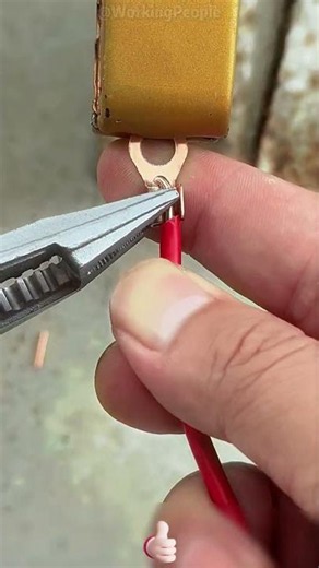 Single Copper Core Wire Crimping Process ⚡📐