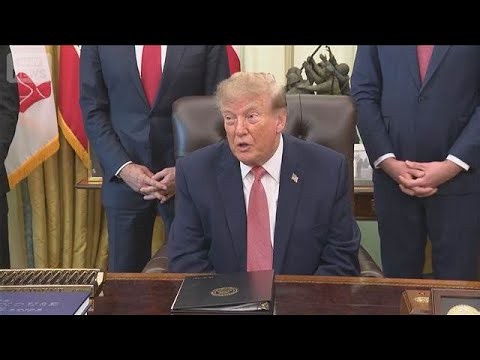 トランプ氏“戦場優位はロシア”　ゼレンスキー氏に戦闘終結の合意に応じるよう要求(2026年10月21日)
