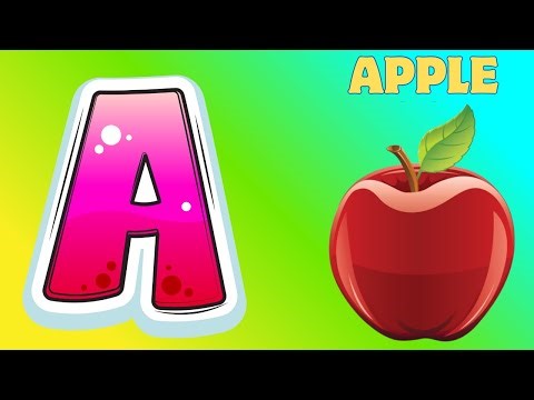A is for Apple 🍎 | ABC Phonics Cartoon Song for Kids | Learn Alphabet with Fun | ABCD