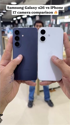 Samsung galaxy s26 vs iPhone 17 camera comparison || s26 || iPhone 17 || #comparison #ytshorts #new