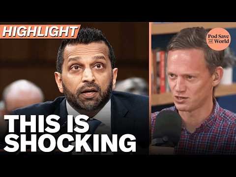 NEW DETAILS: Kash Patel's Drinking & Incompetence Make Him a Threat to America