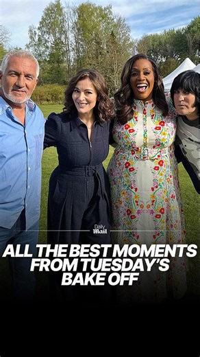 All the best moments from Tuesday's Great British Bake Off