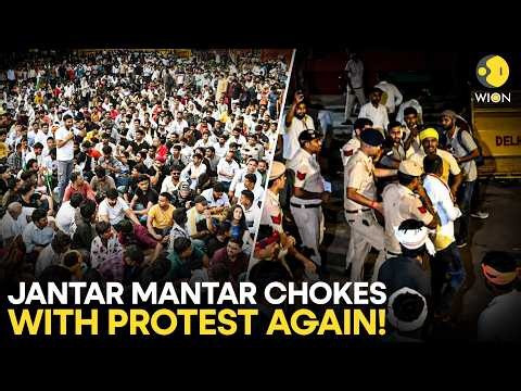 Jantar Mantar Protest: Massive Crowd For 'Reservation Hatao', RAF Deployed, Many Detained |Originals
