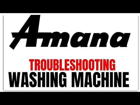 Amana Washer Calibration Procedure