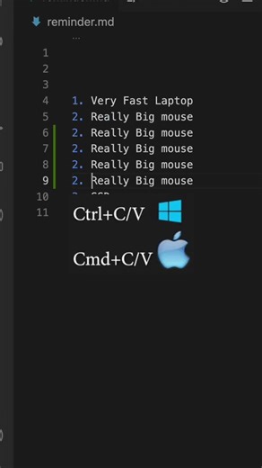 Fastest Way To Copy/Paste & Multi Line Edit