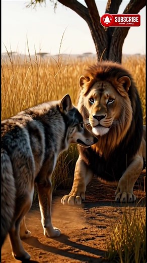 "Lion vs Wolves: The Ultimate Showdown"