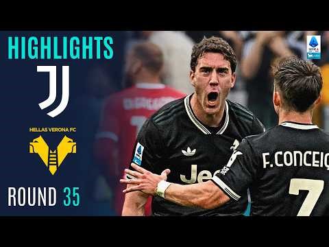 Vlahovic Rescues Juve | JUVENTUS-VERONA | HIGHLIGHTS | Serie A 2025/26