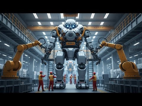 Inside the Secret Build of a Giant Humanoid Robot: The Extreme Engineering Behind the Machine